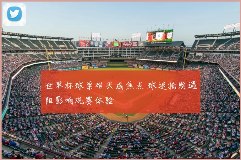 世界杯球票难买成焦点 球迷抢购遇阻影响观赛体验