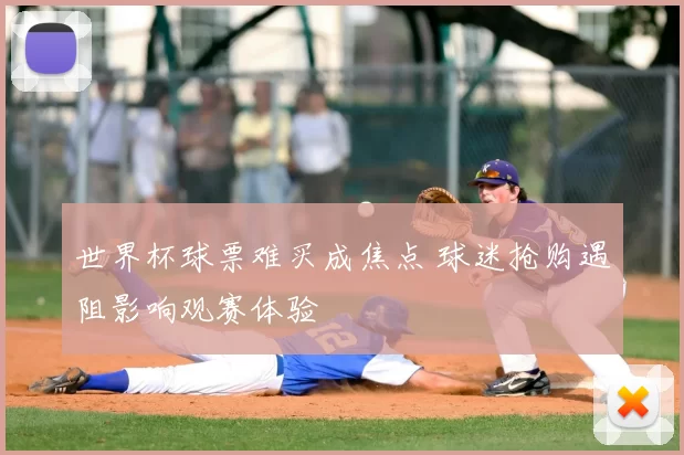 世界杯球票难买成焦点 球迷抢购遇阻影响观赛体验